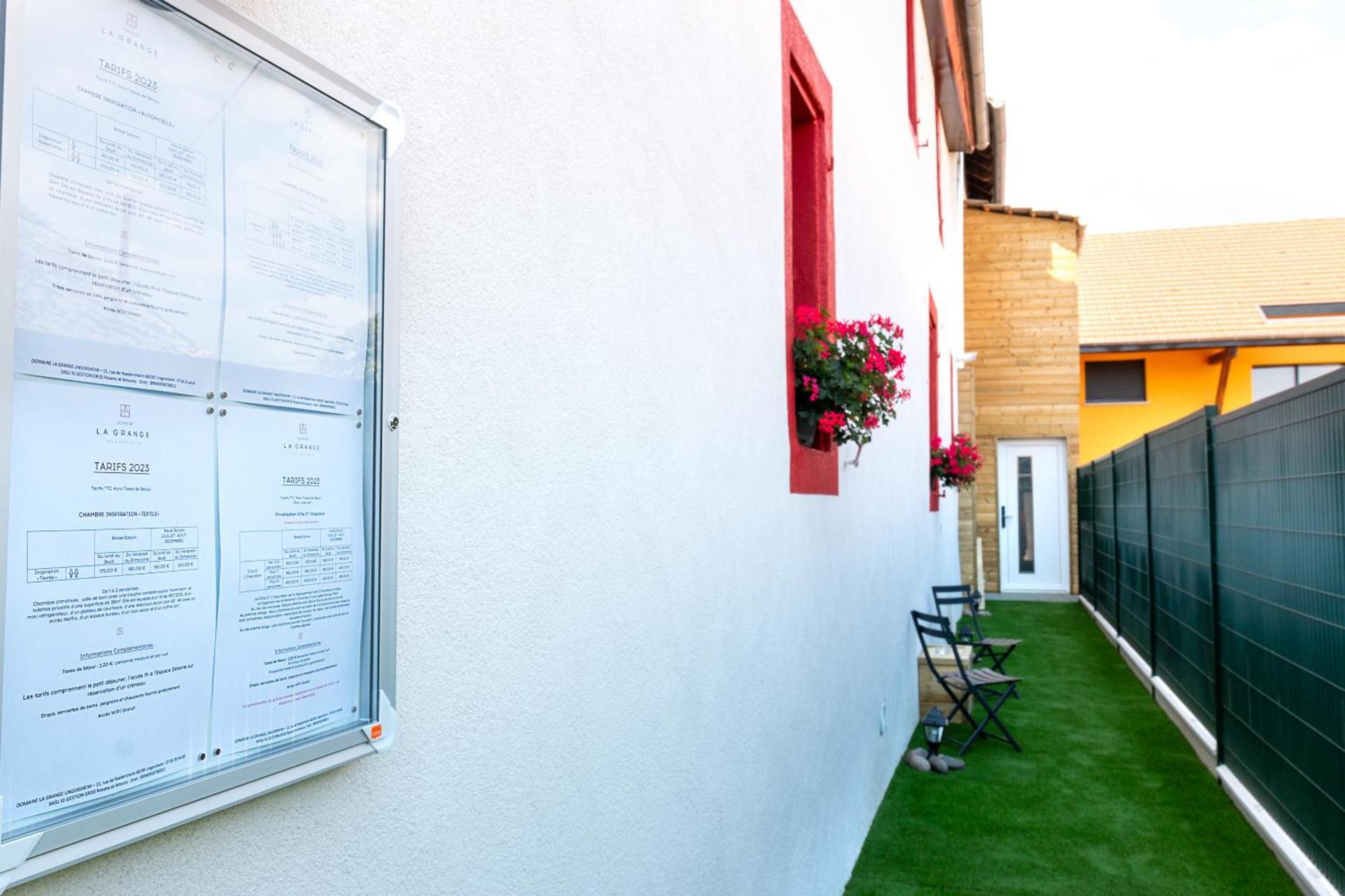 Domaine La Grange Ungersheim - Chambres D'Hotes L'Inspiration Exterior foto